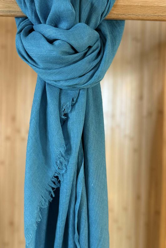 Classic Portobello Scarf Aegean Turquoise